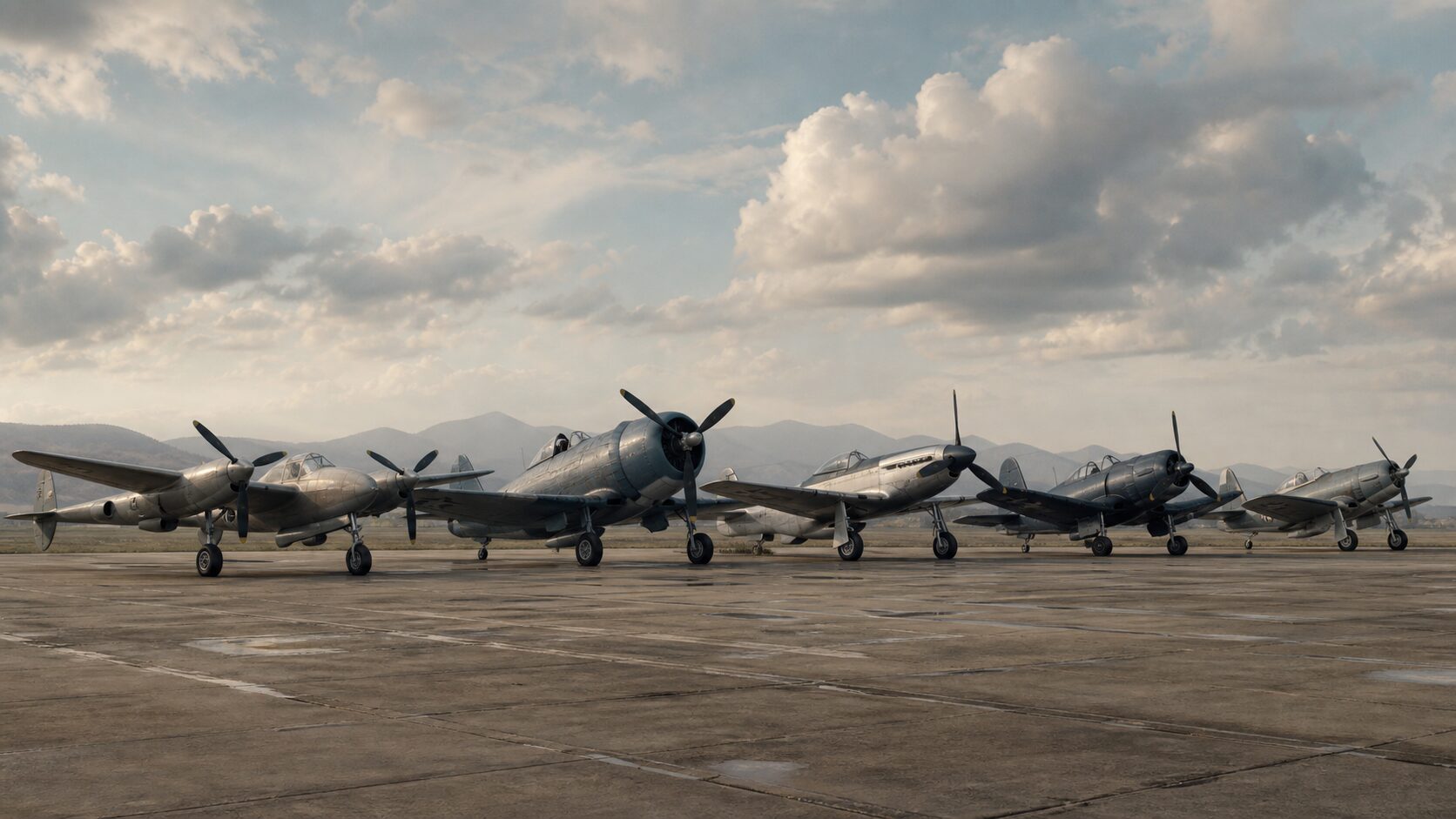 第二次世界大戦期のアメリカ主要戦闘機