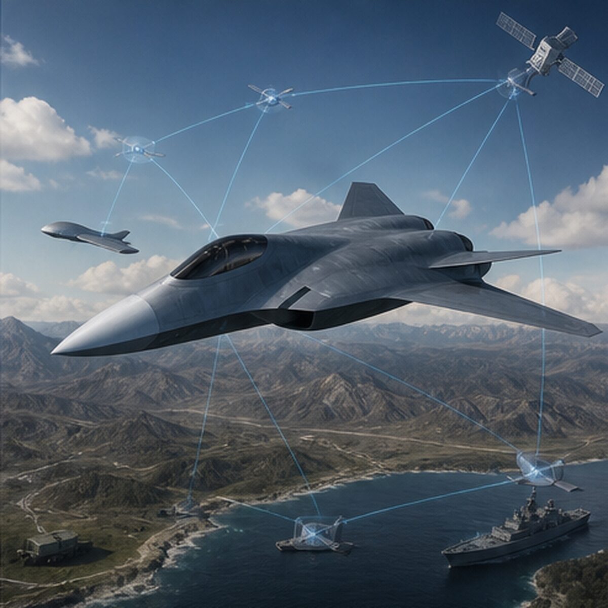 第6世代戦闘機とは何かを示す装備・運用場面