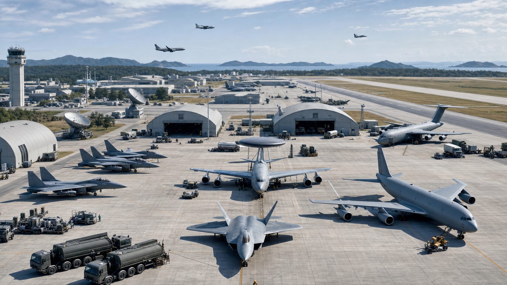 戦闘機・支援機・基地・衛星・補給を統合する航空作戦