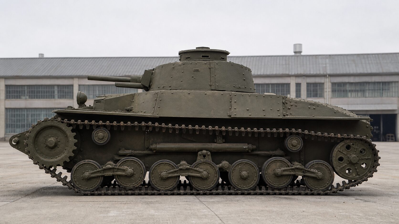 九七式中戦車チハの足回り