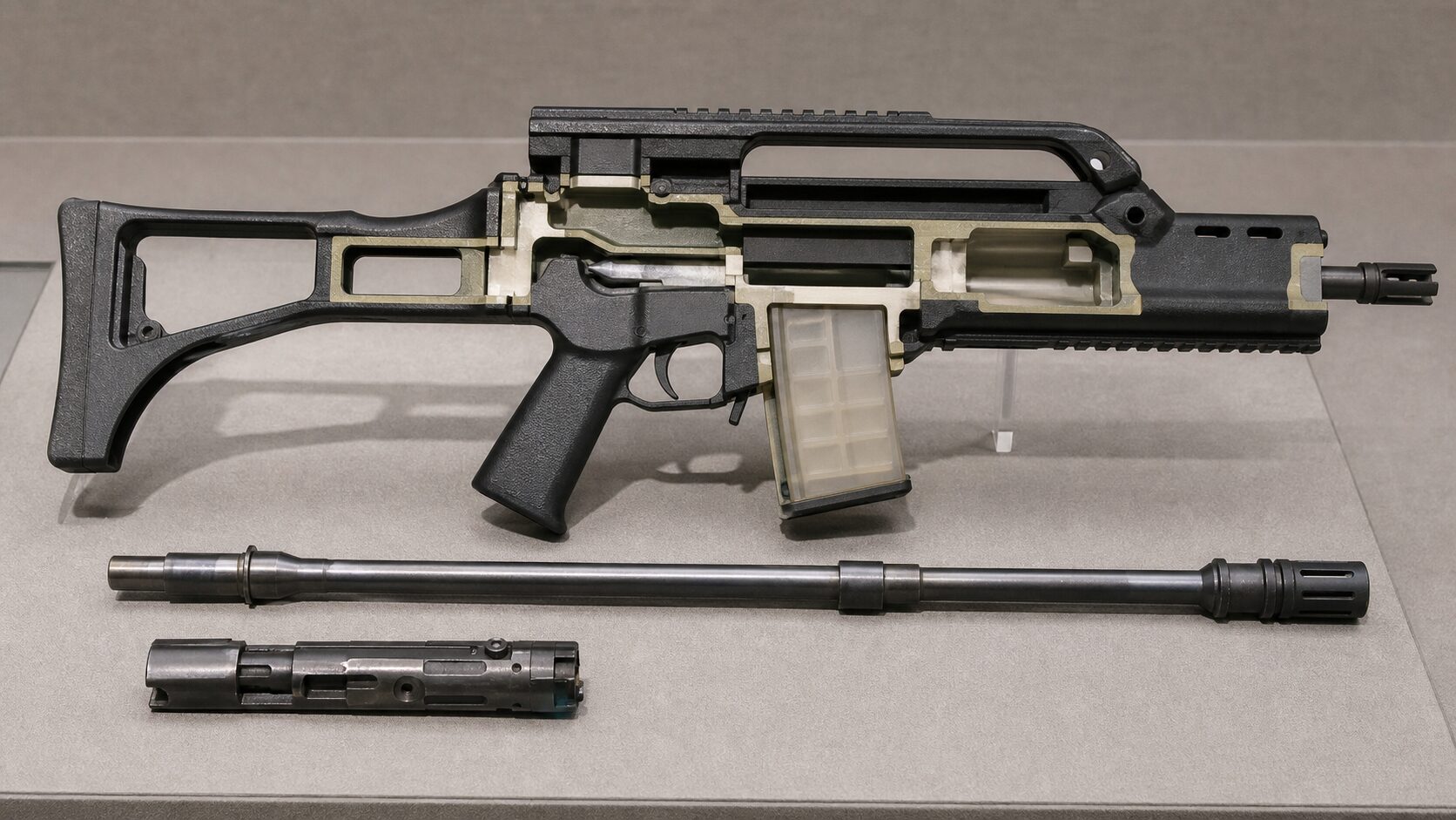 G36の樹脂製レシーバー
