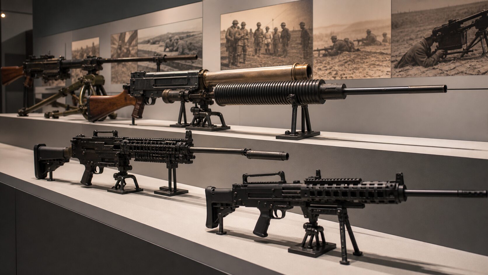 重機関銃から汎用機関銃への発展