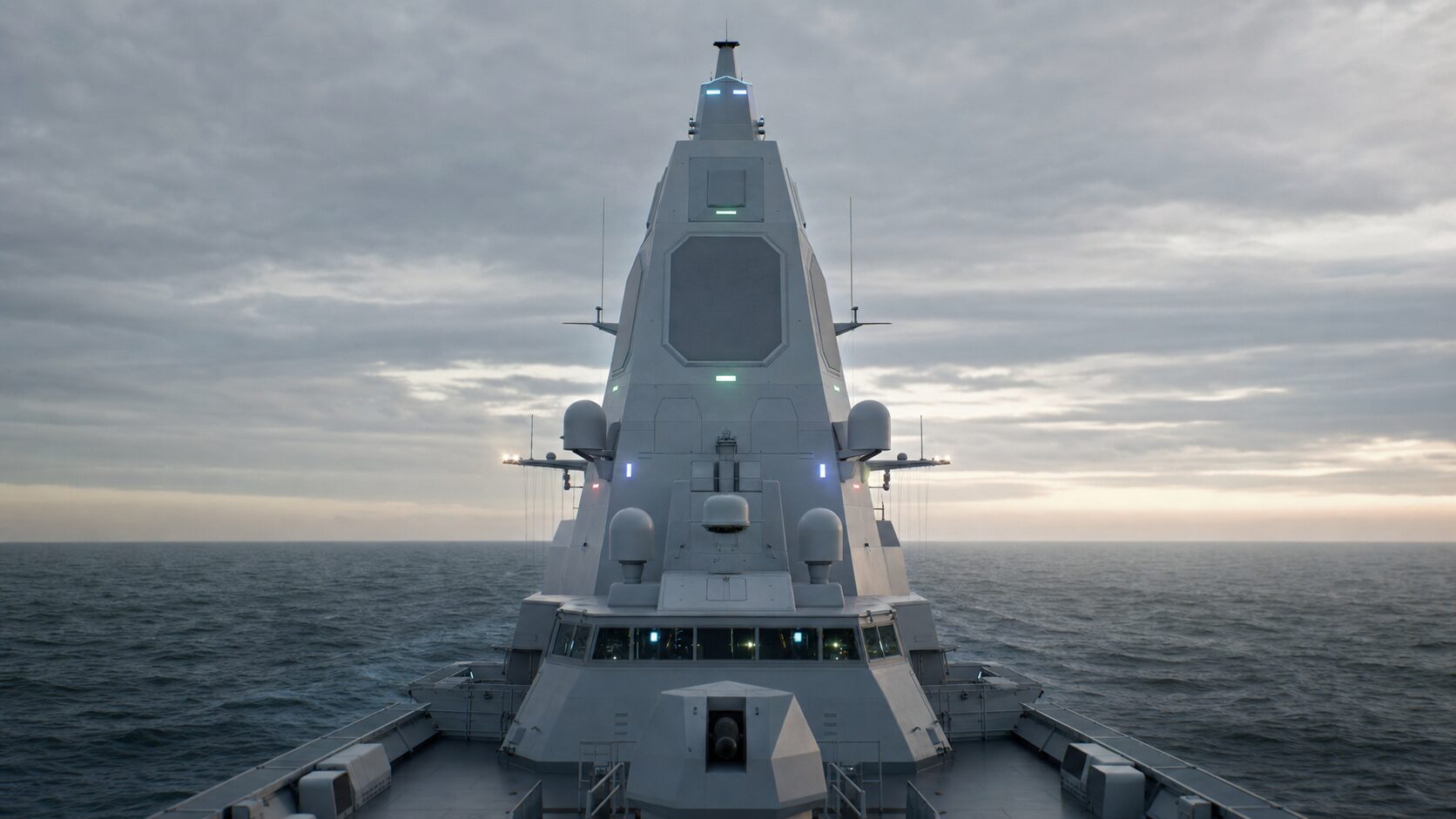 055型の統合マスト