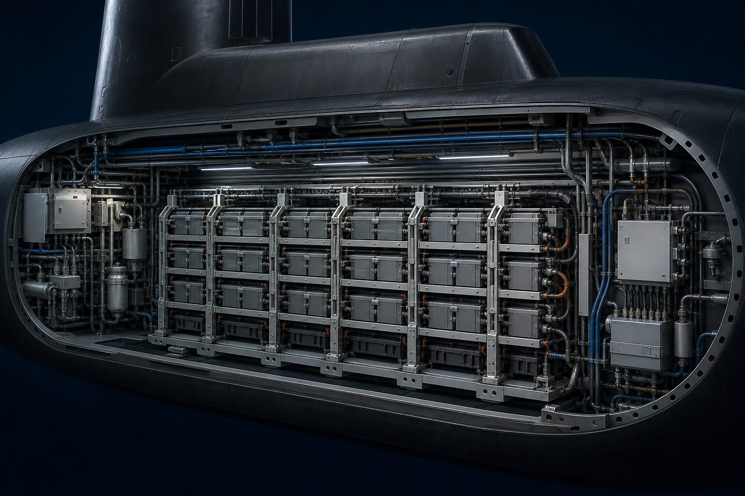 潜水艦用リチウムイオン蓄電池