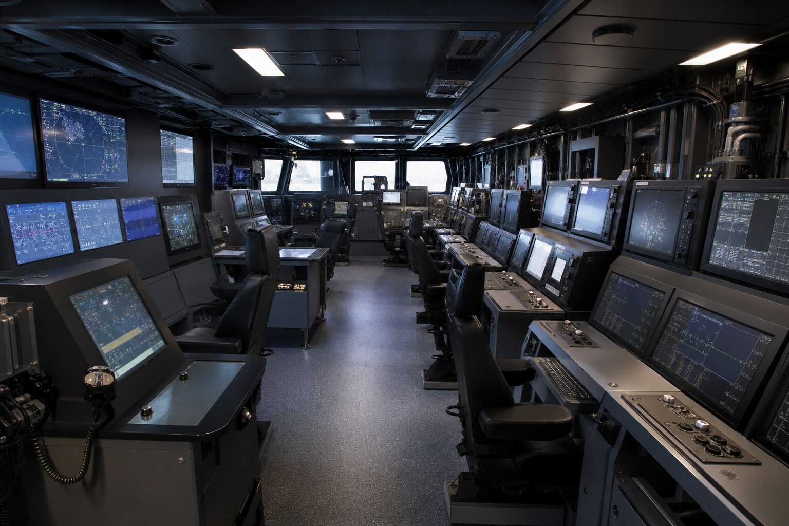 もがみ型護衛艦の統合指揮所