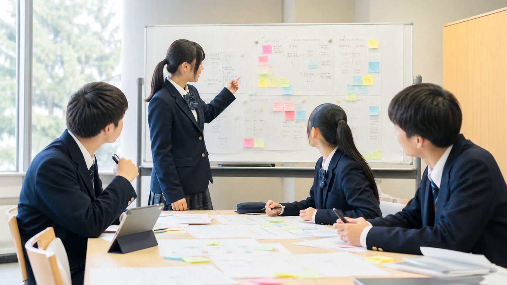 他者の意見を聞きながら条件付き課題を解くグループ試験