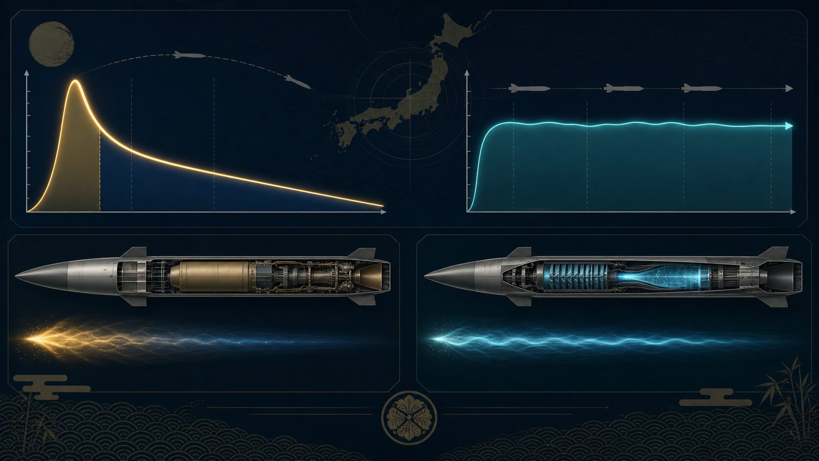 推進方式によって変わる飛翔後半のエネルギー