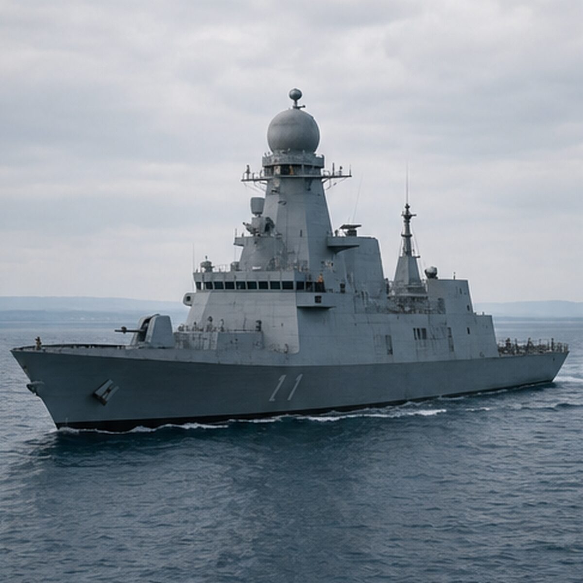 第8位:デンマーク海軍イーヴァ・ヒュイトフェルト級を示す装備・運用場面