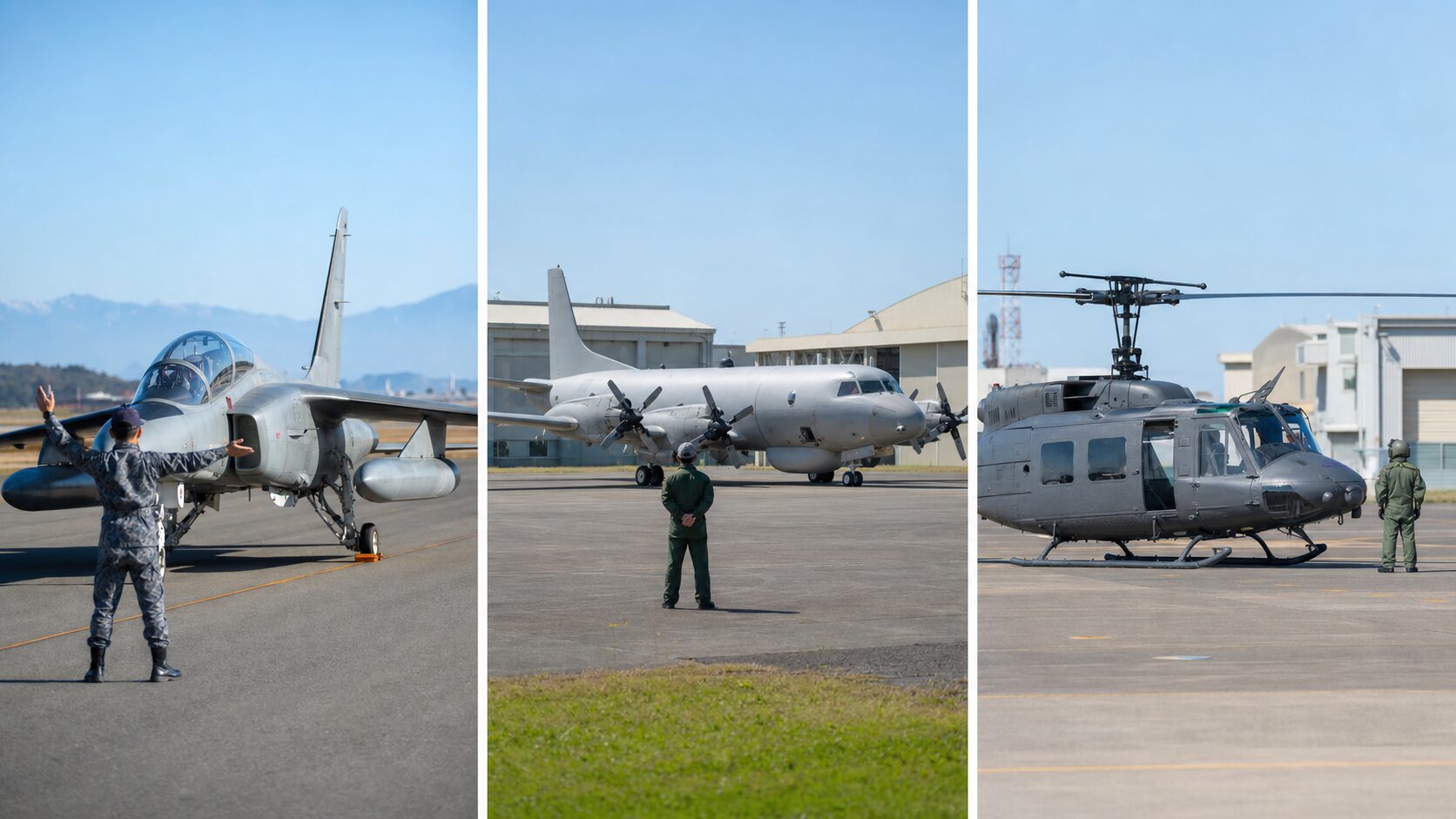 航空・海上・陸上自衛隊で目指せる航空機の違い
