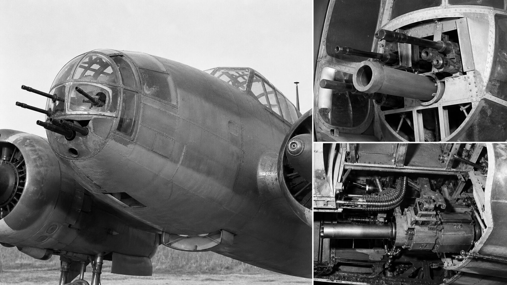 屠龍の機首武装