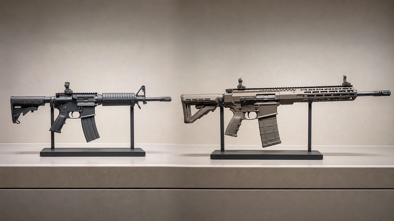 M4A1とM7の比較