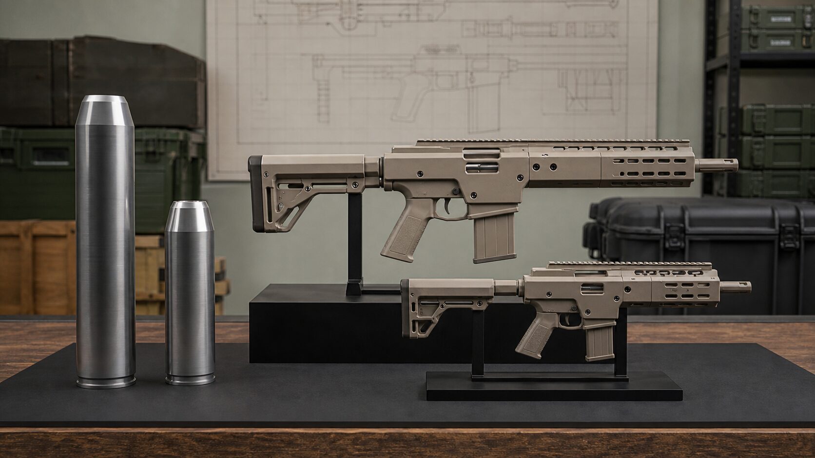 5.56mmと7.62mmの役割比較