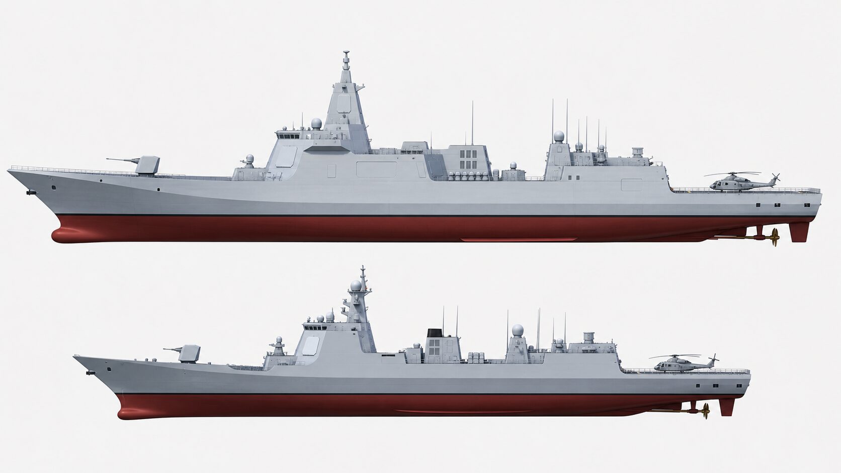 055型と052D型の比較