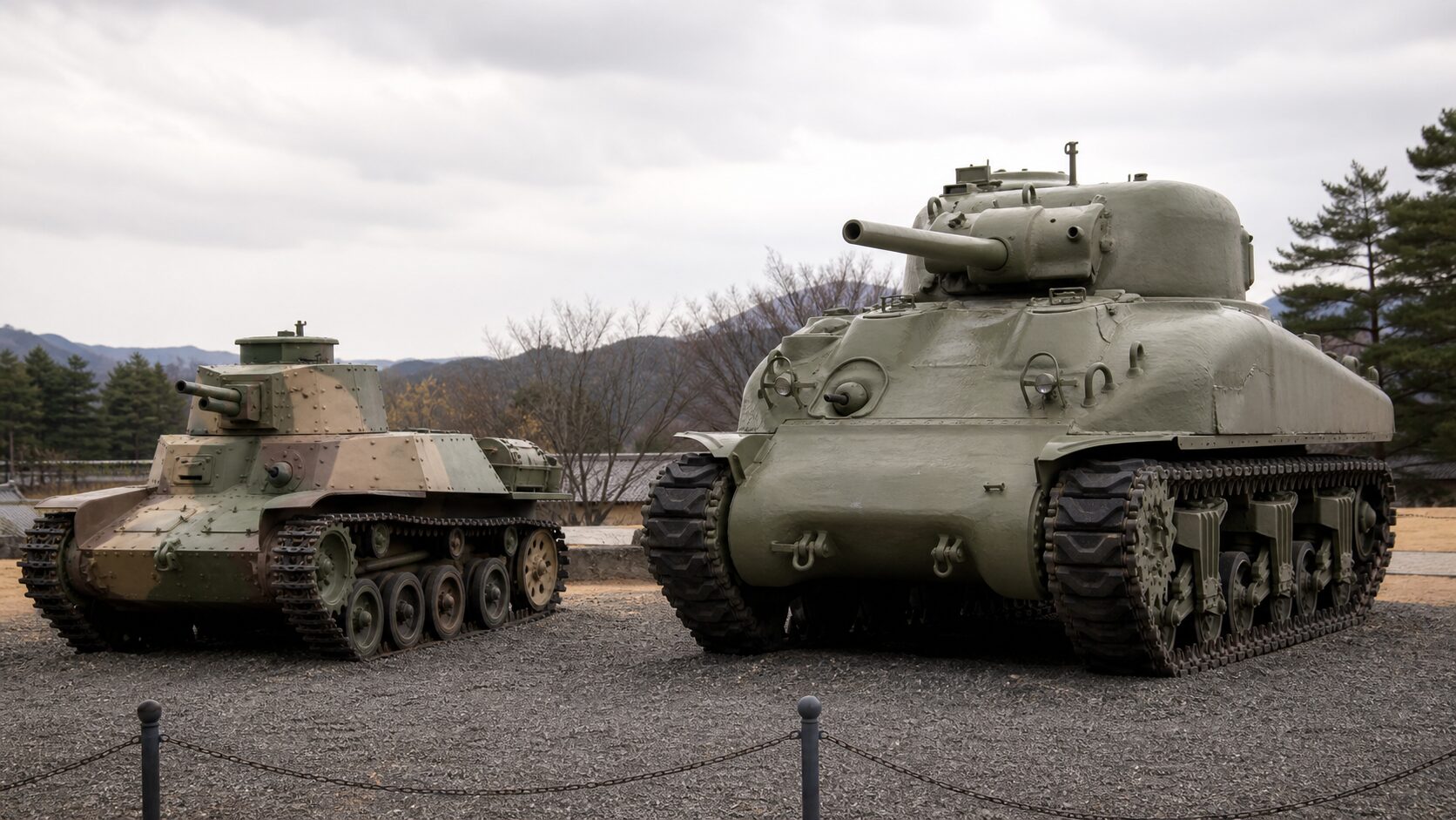 チハとM4シャーマンの比較