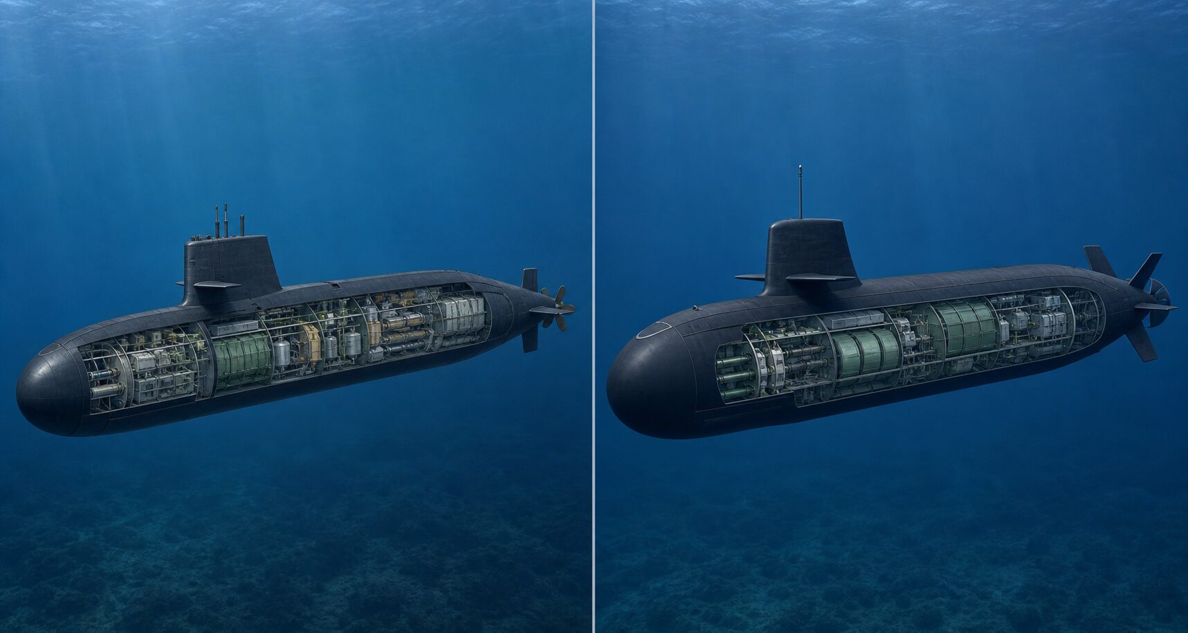 そうりゅう型とたいげい型の比較