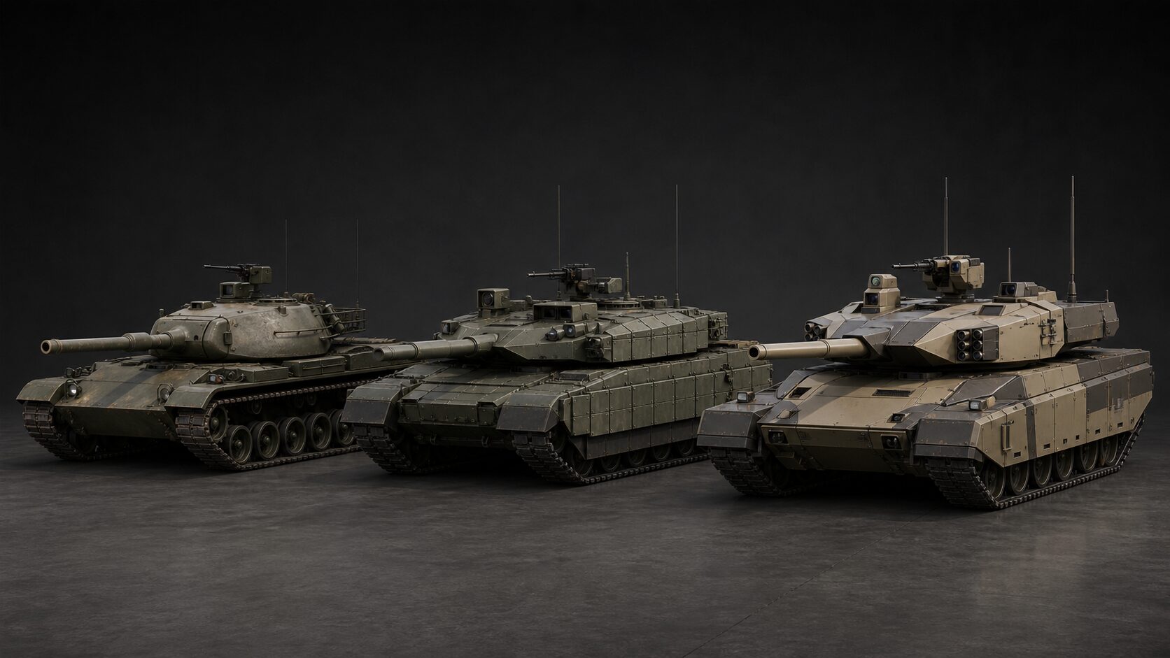 冷戦期から次世代構想までの戦車技術の変化