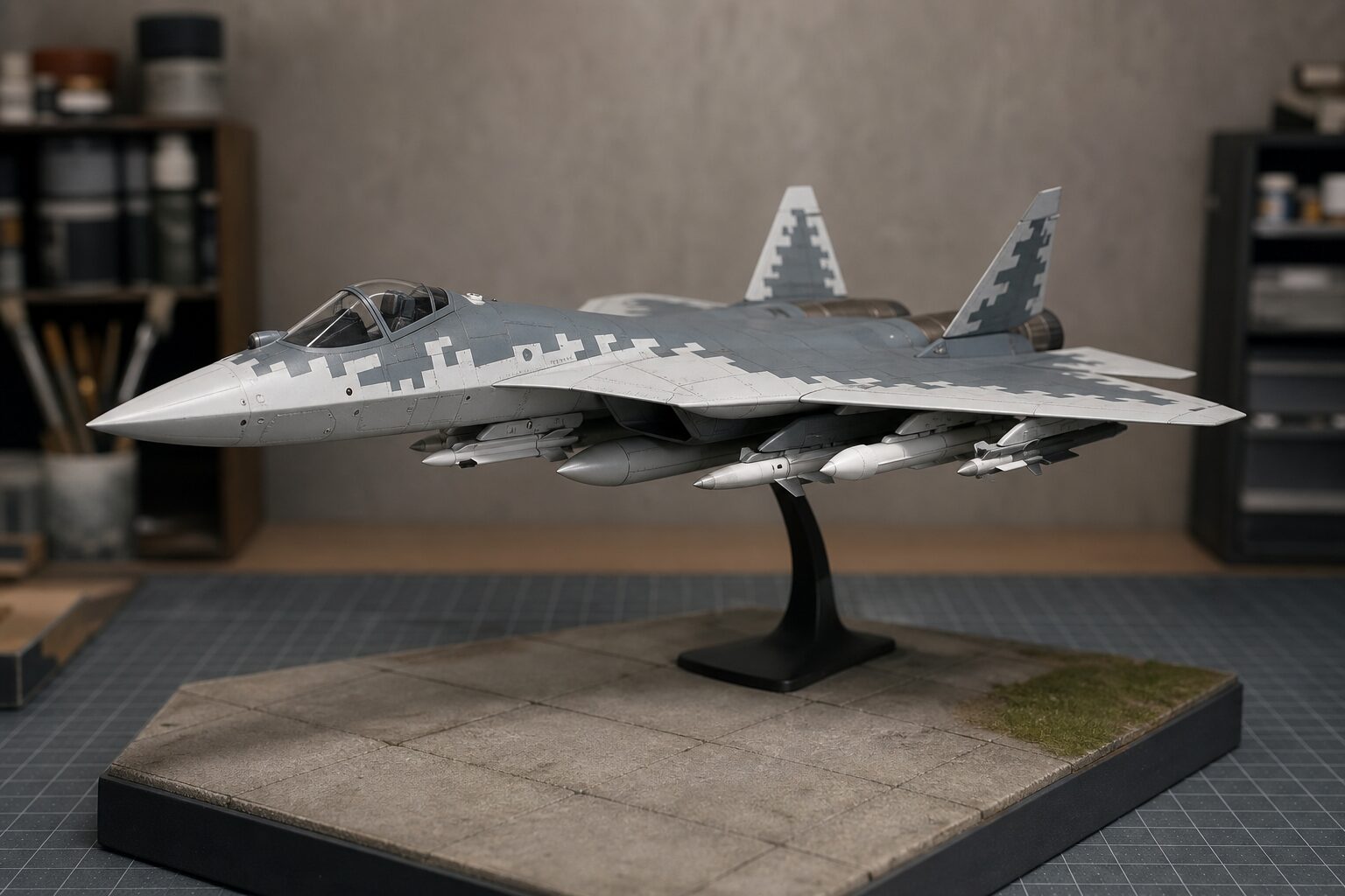 Su-57の模型