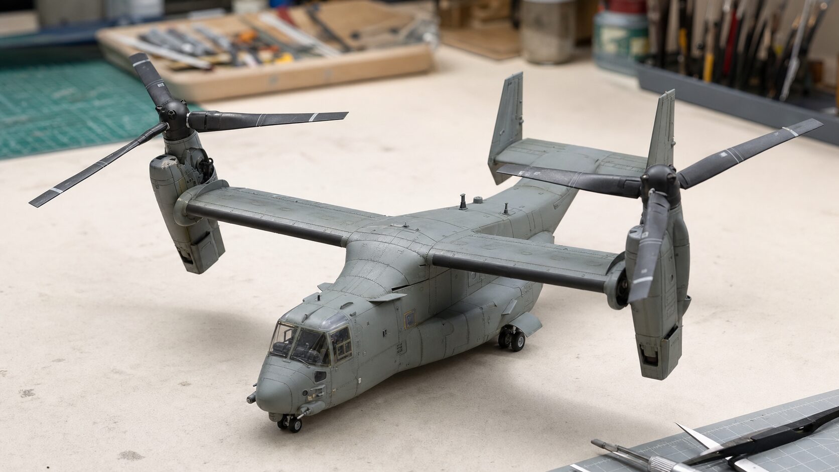 V-22オスプレイの模型