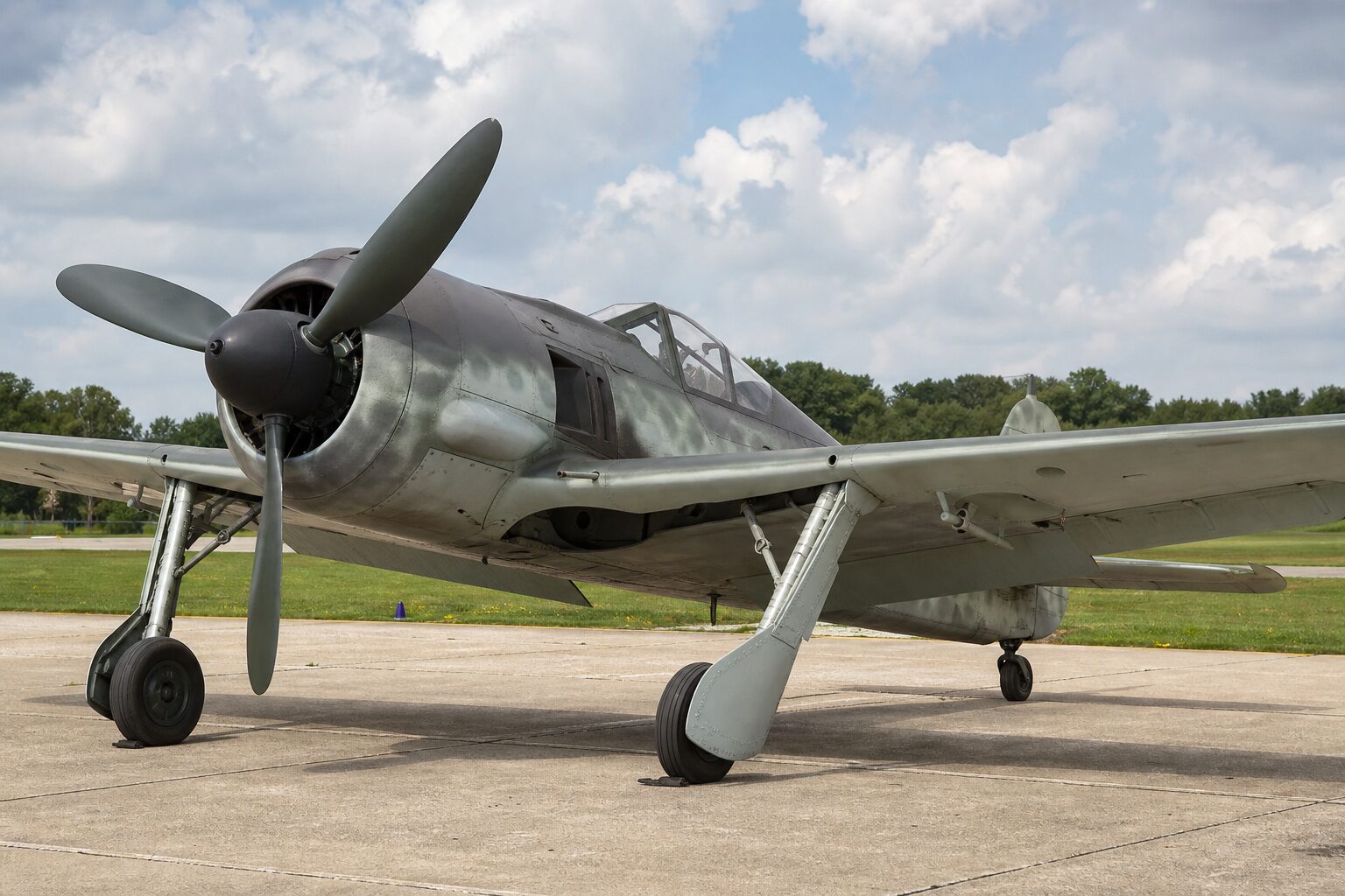 博物館で保存されるFw190 A-8