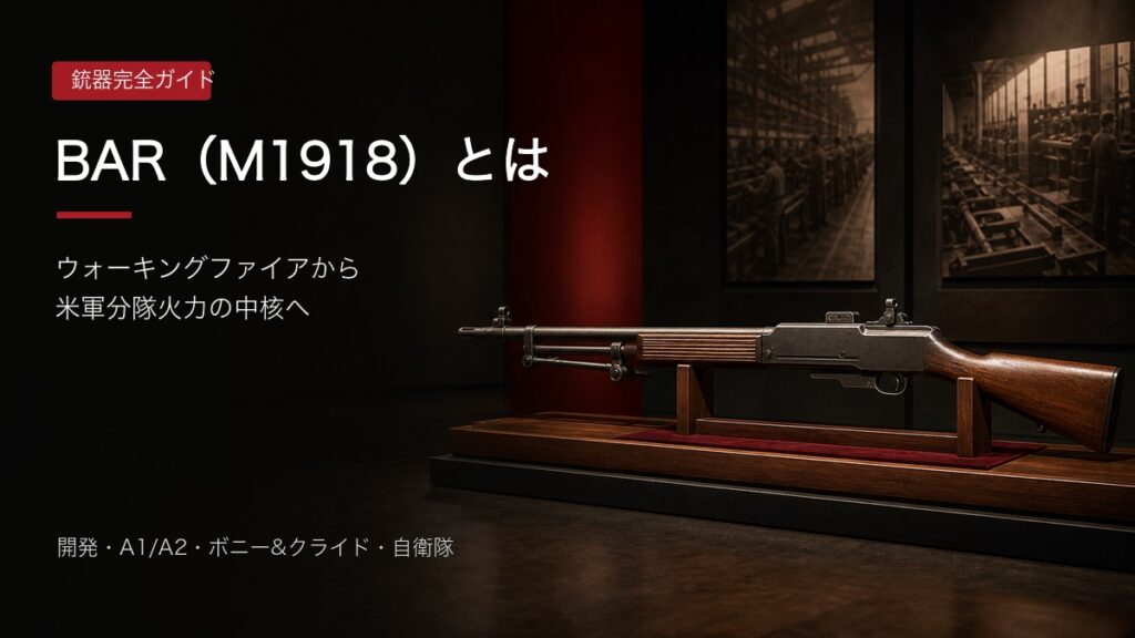 M1918A2 BARを展示した記事アイキャッチ
