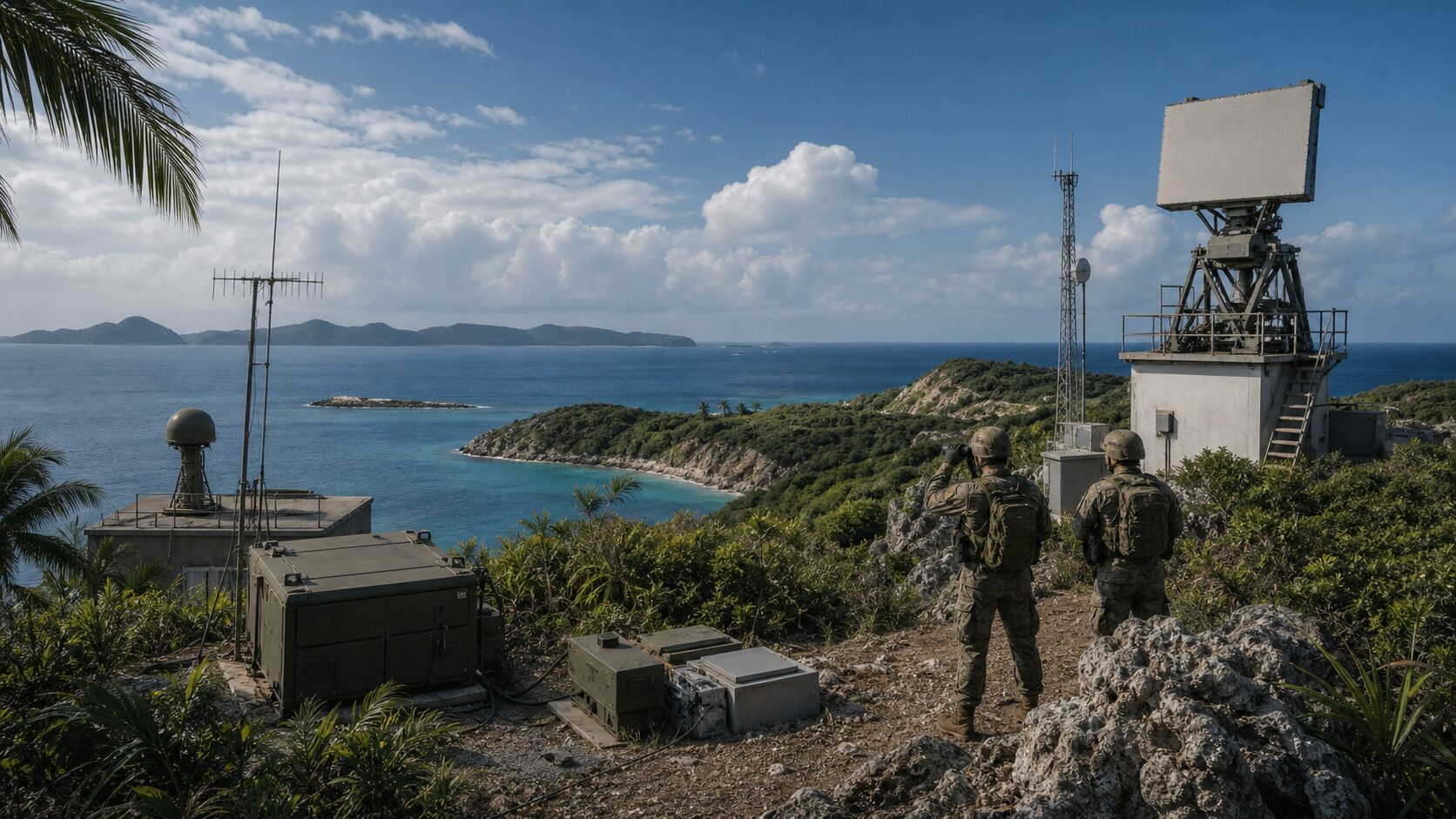島しょ部隊を指揮する陸上自衛隊司令部のイメージ