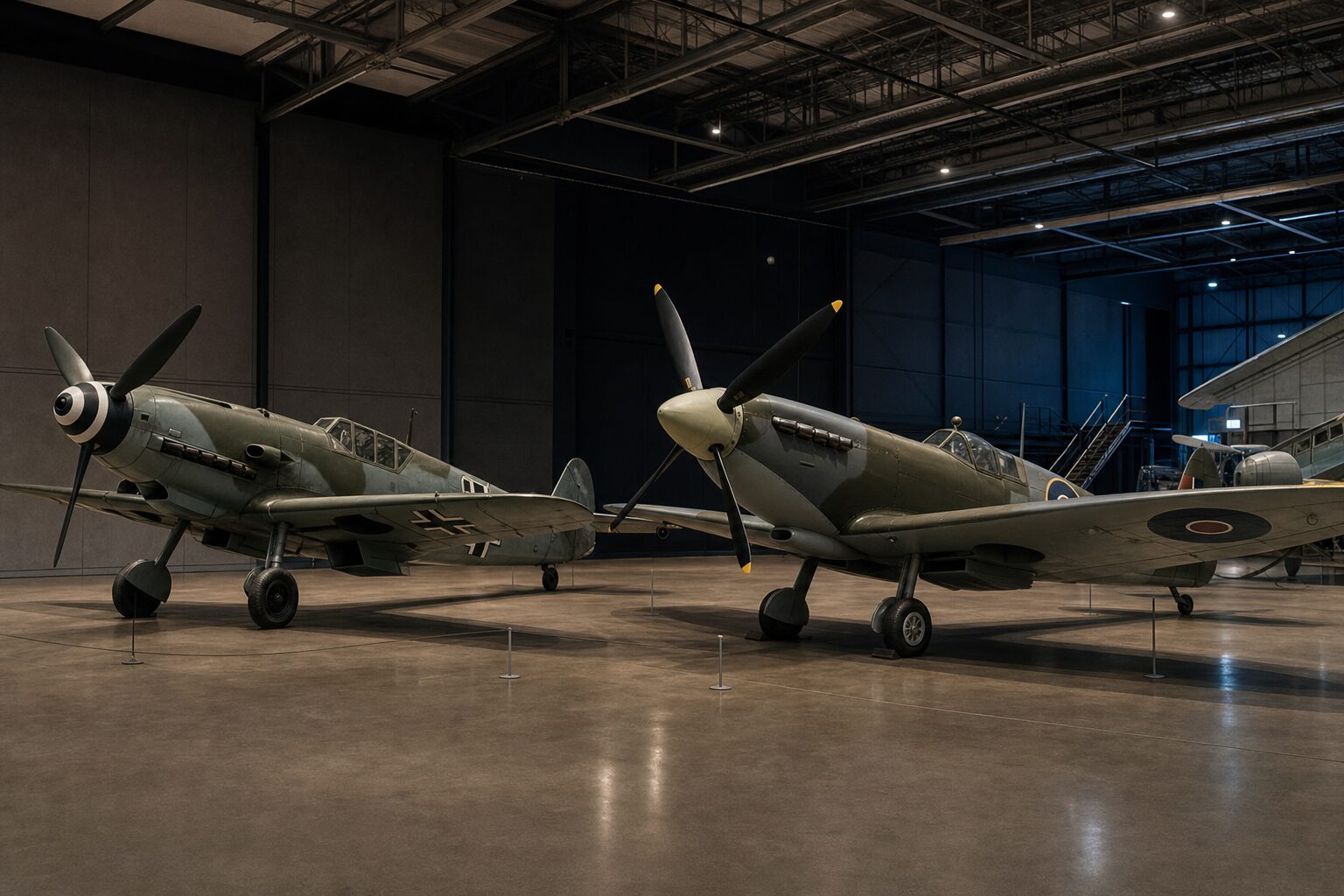Bf109とスピットファイアの比較