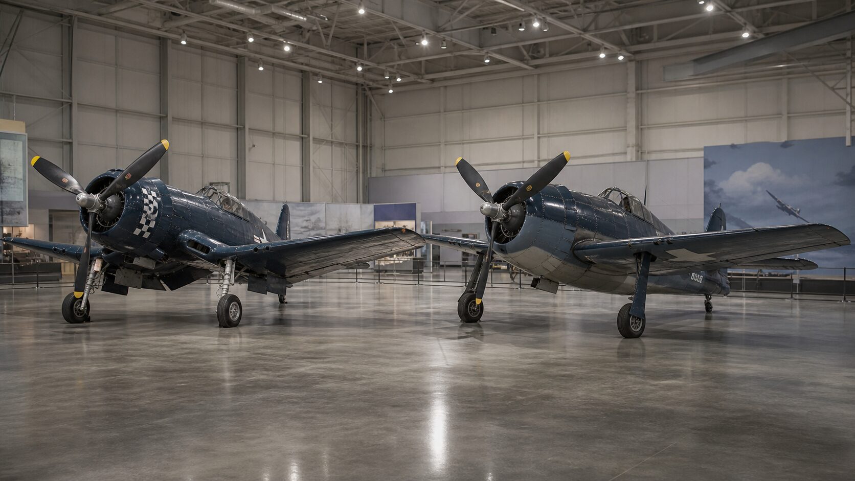 F4Uコルセアの保存機比較