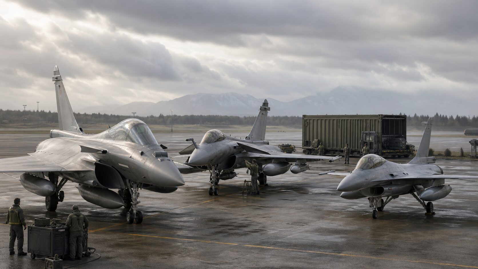 欧州戦闘機の共同開発と価格を示すイメージ