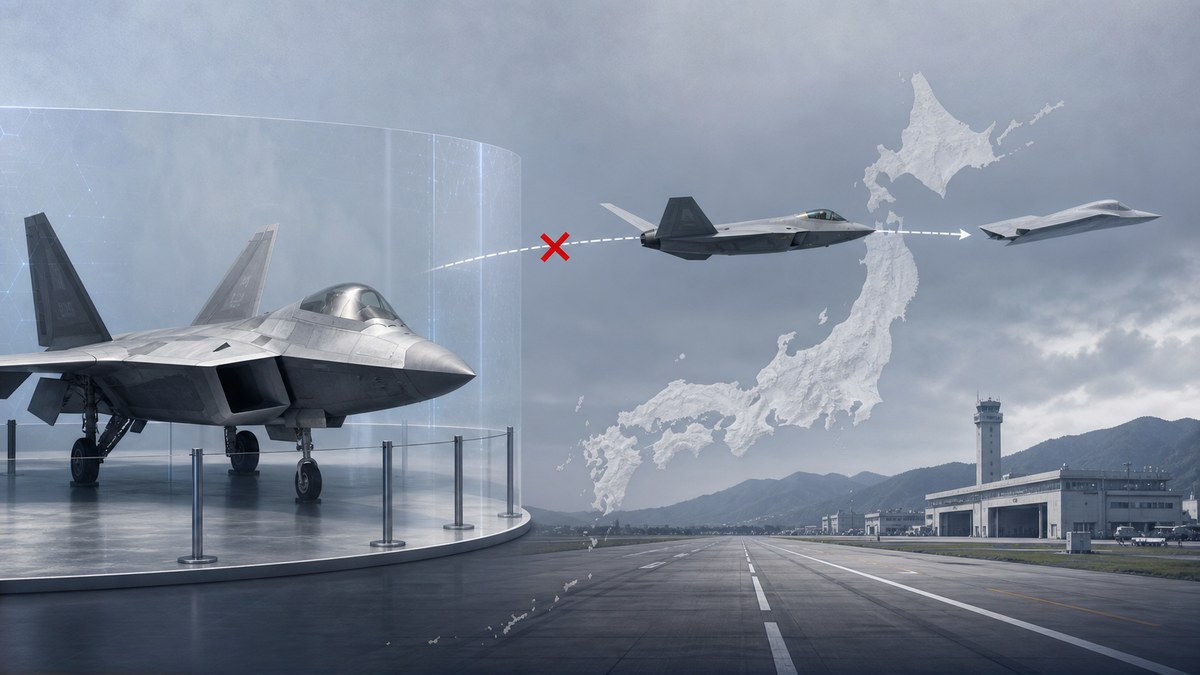 F-22を日本が導入できなかった理由の解説画像