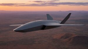 オーストラリア内陸上空を飛行するMQ-28級協働戦闘機