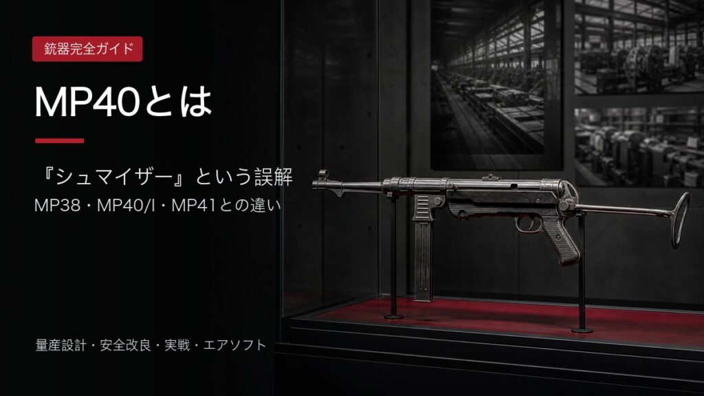 MP40を展示した完全ガイドのアイキャッチ