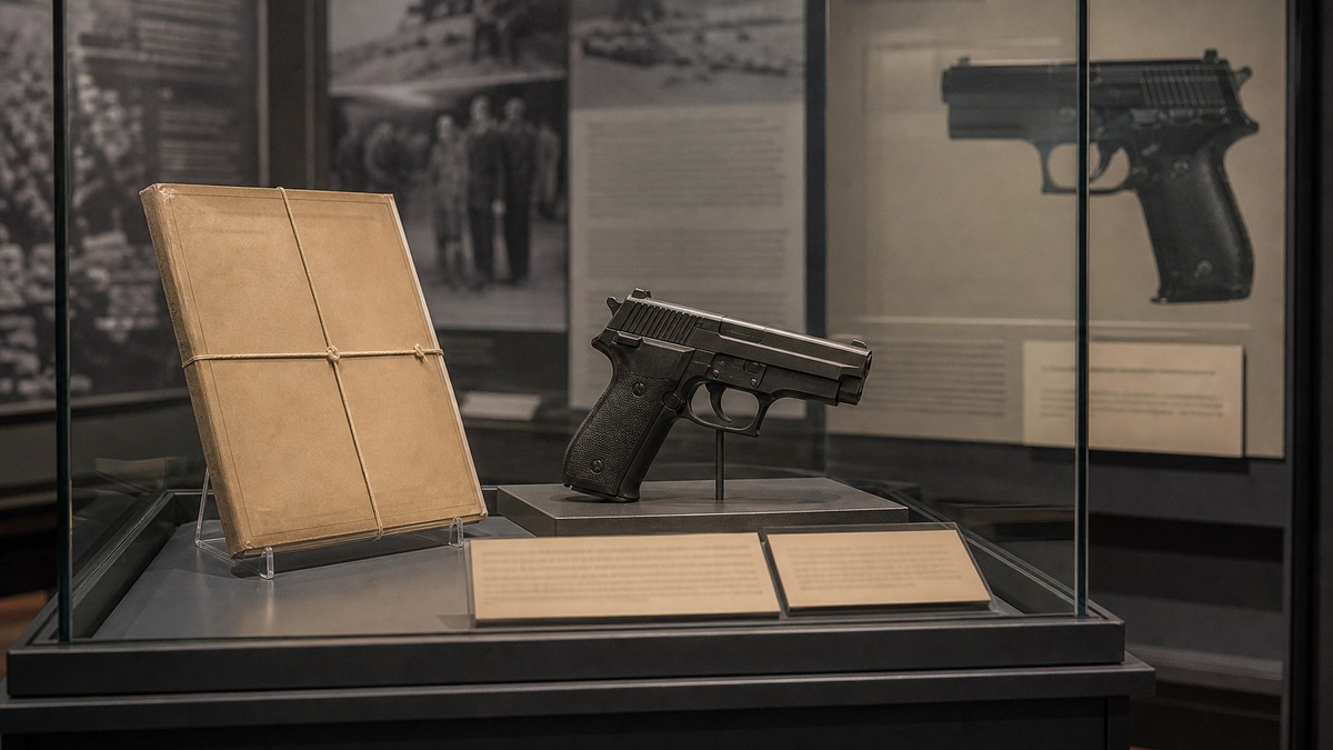 SIG P226とXM9トライアルの歴史展示