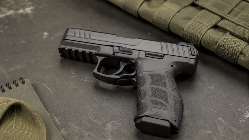SFP9をイメージした現代ポリマー拳銃のアイキャッチ