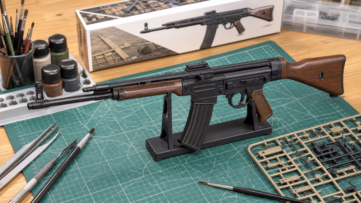StG44系模型やエアガンを楽しむ趣味用ディスプレイ