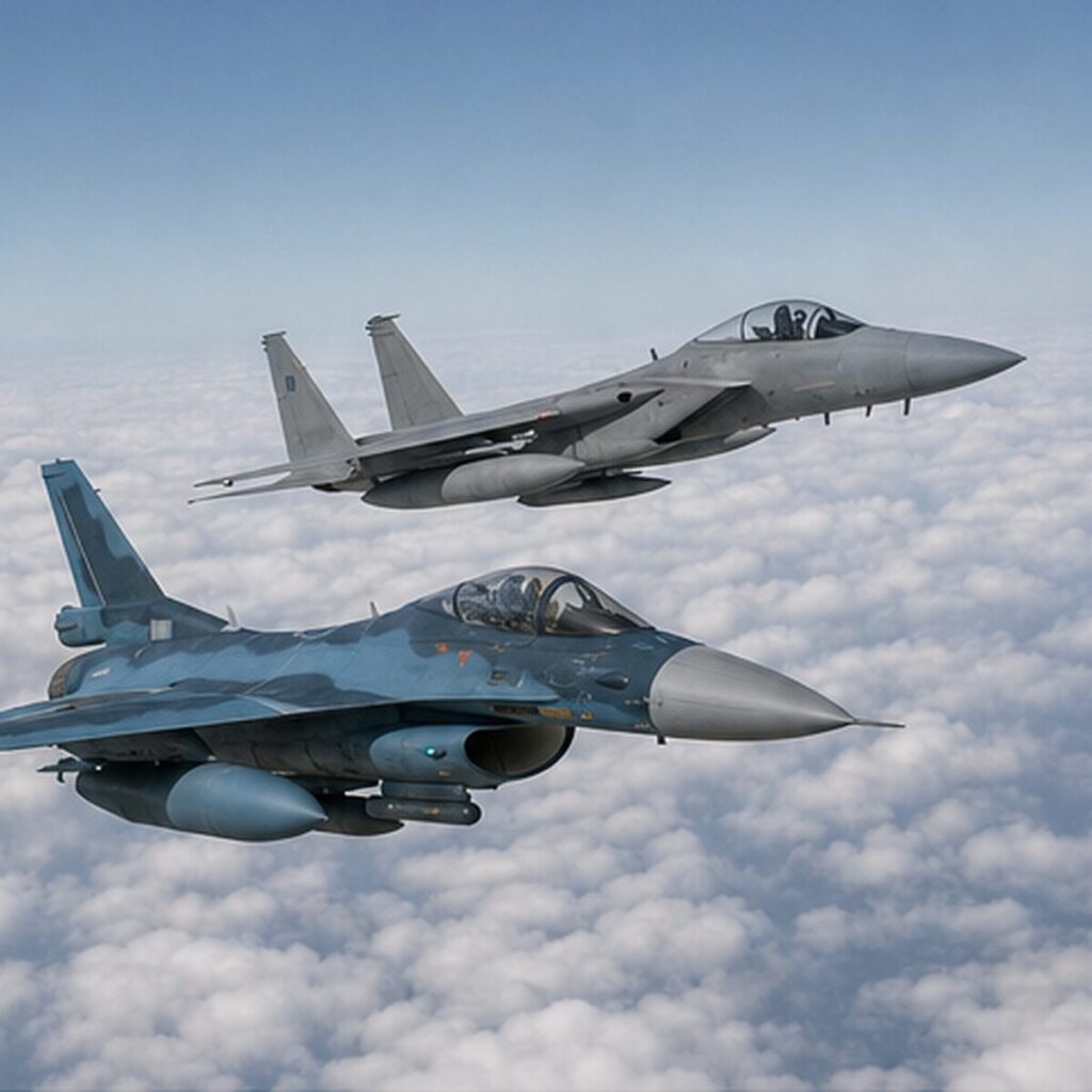 F-2 F-15J 違いに関わる主要な装備と運用環境