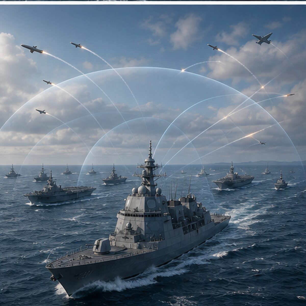 FCS-3AとESSMが防空の中核に関わる装備と運用環境