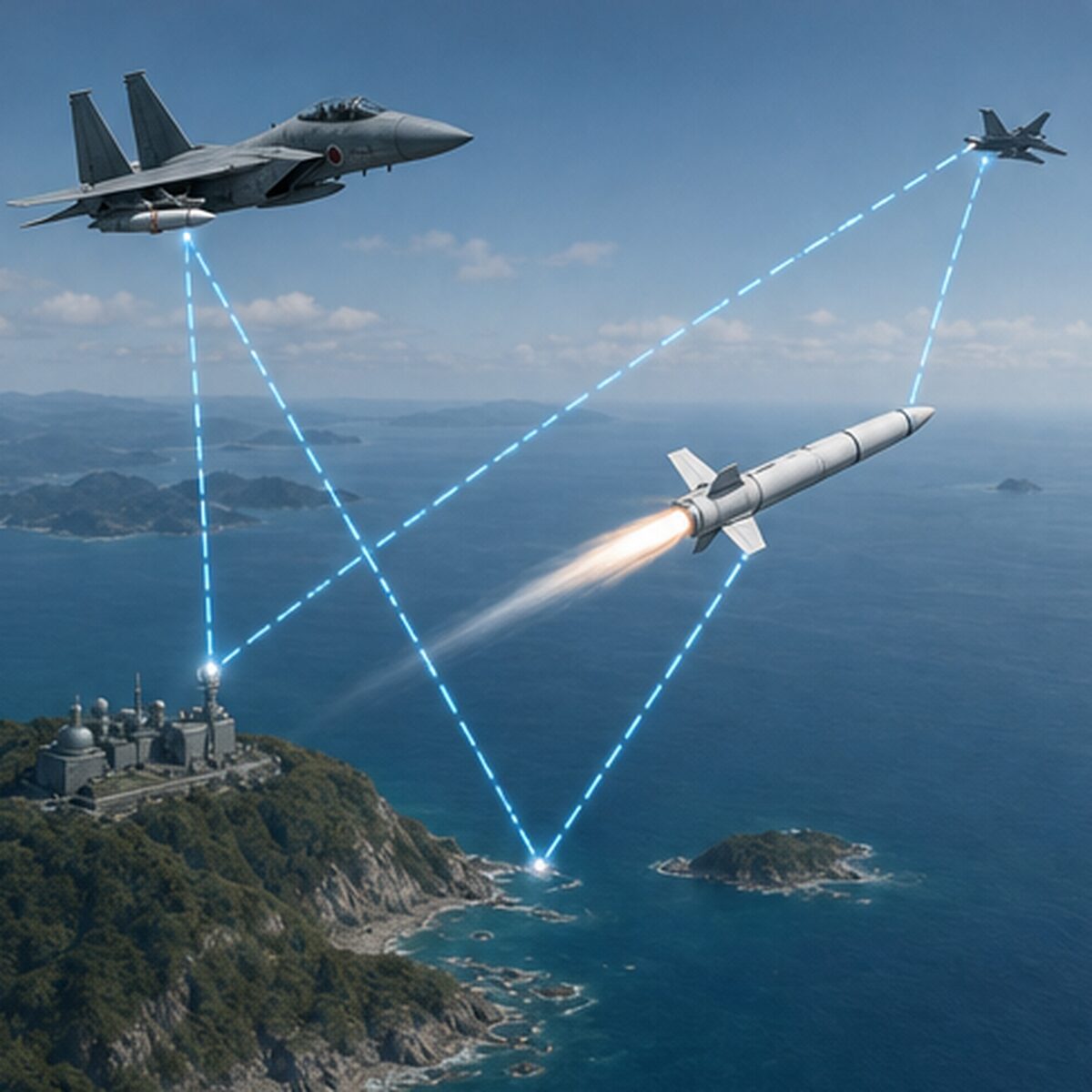 AAM-4Bはどのように目標へ命中するのかに関わる装備と運用環境