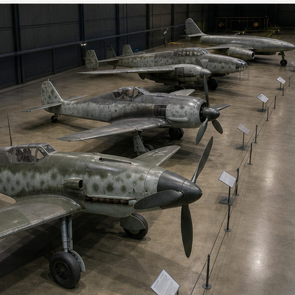 Ta152・Me163・Me262・He162|終戦期の迎撃機に関わる装備と運用環境
