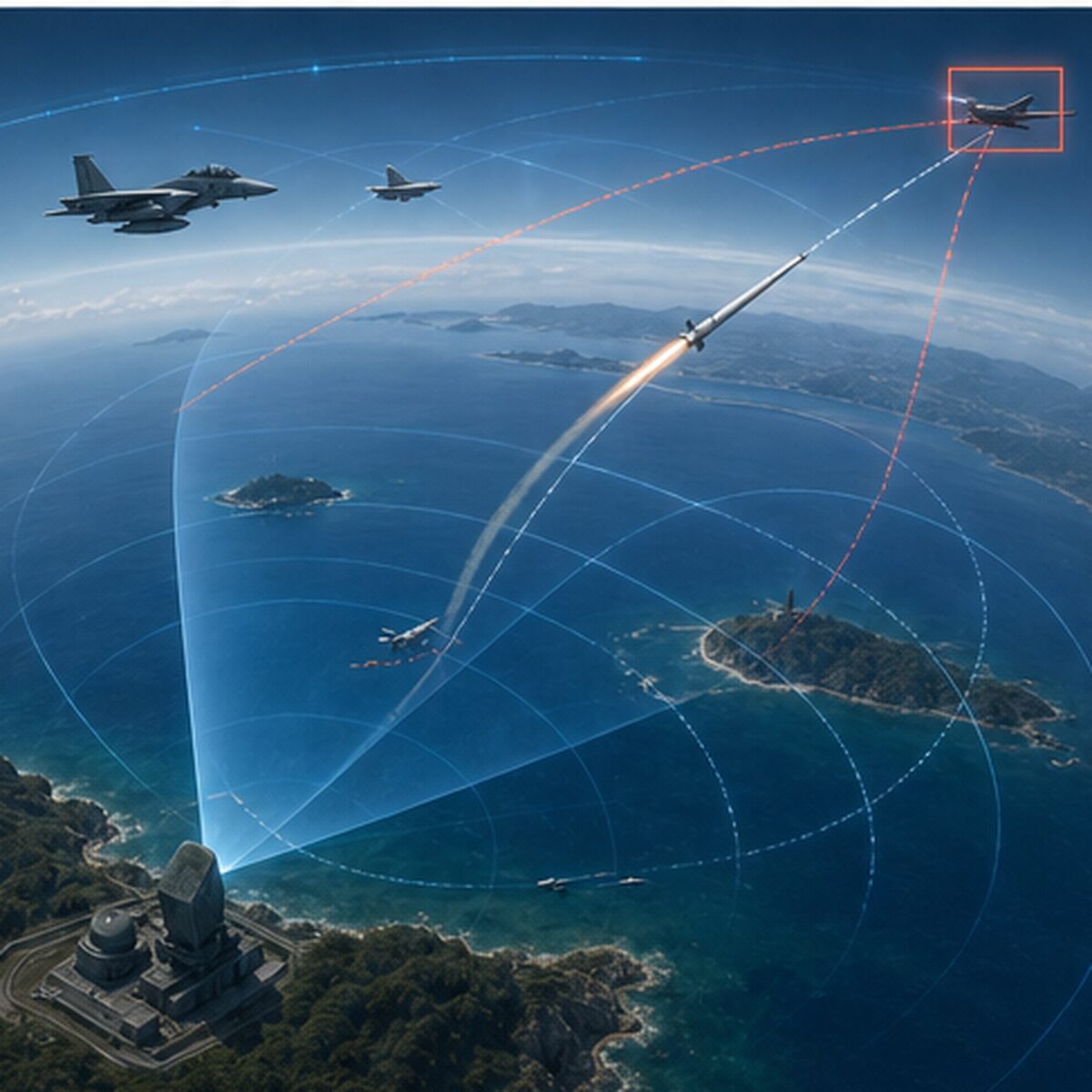 AAM-4BとAIM-120 AMRAAMの違いに関わる装備と運用環境