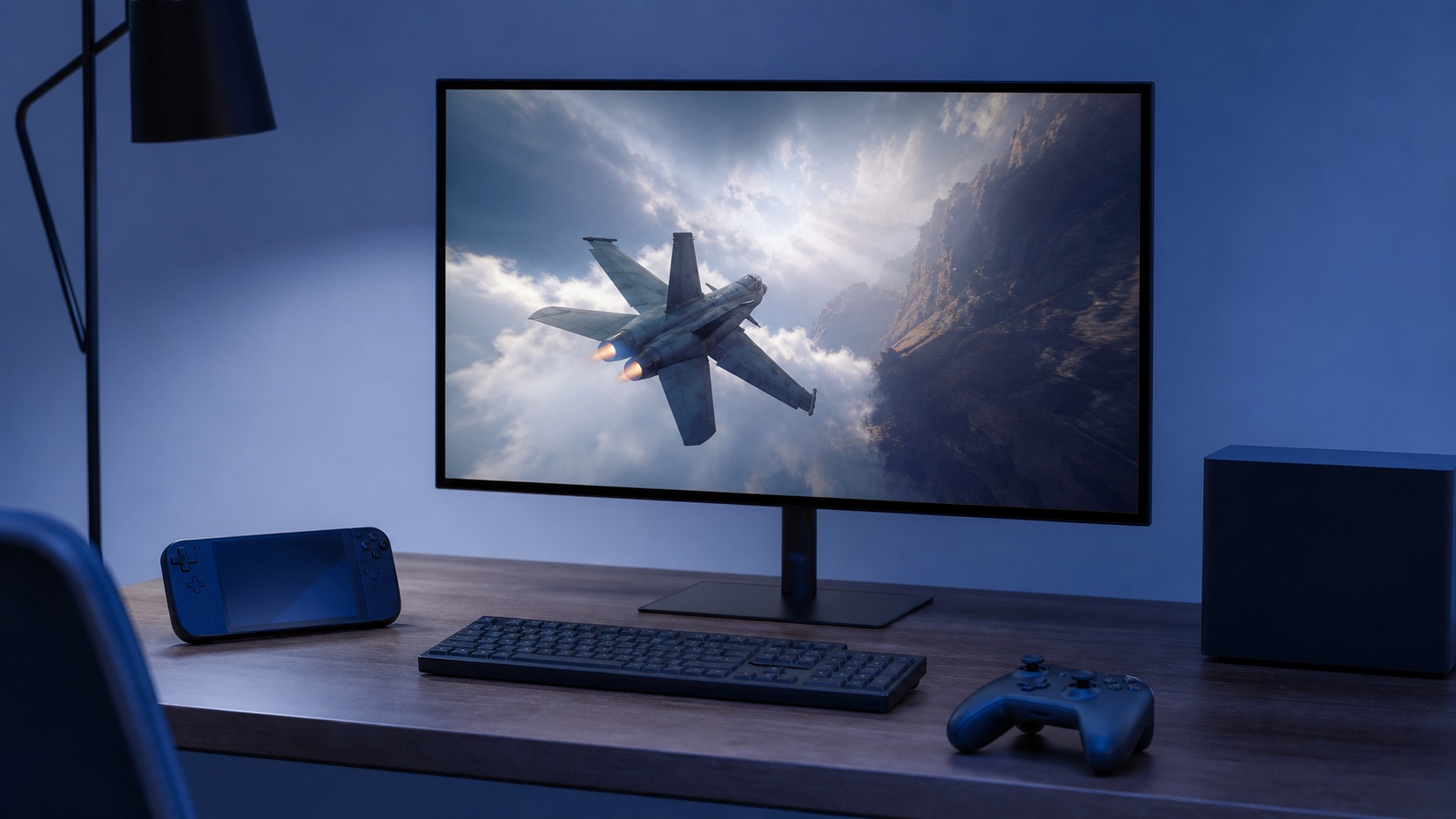 現行機でフライトシューティングを遊ぶゲーム机