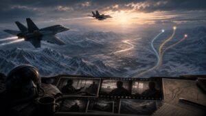 雪山上の傭兵2機と戦後インタビューで振り返るベルカ戦争