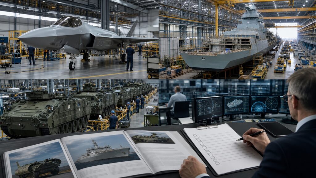 航空・艦艇・地上装備・電子分野からBAE Systemsを分析