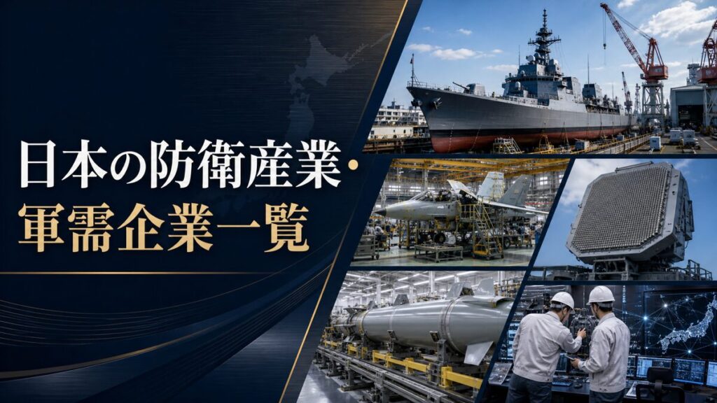 航空・艦艇・車両・ミサイル・電子を支える日本の防衛産業