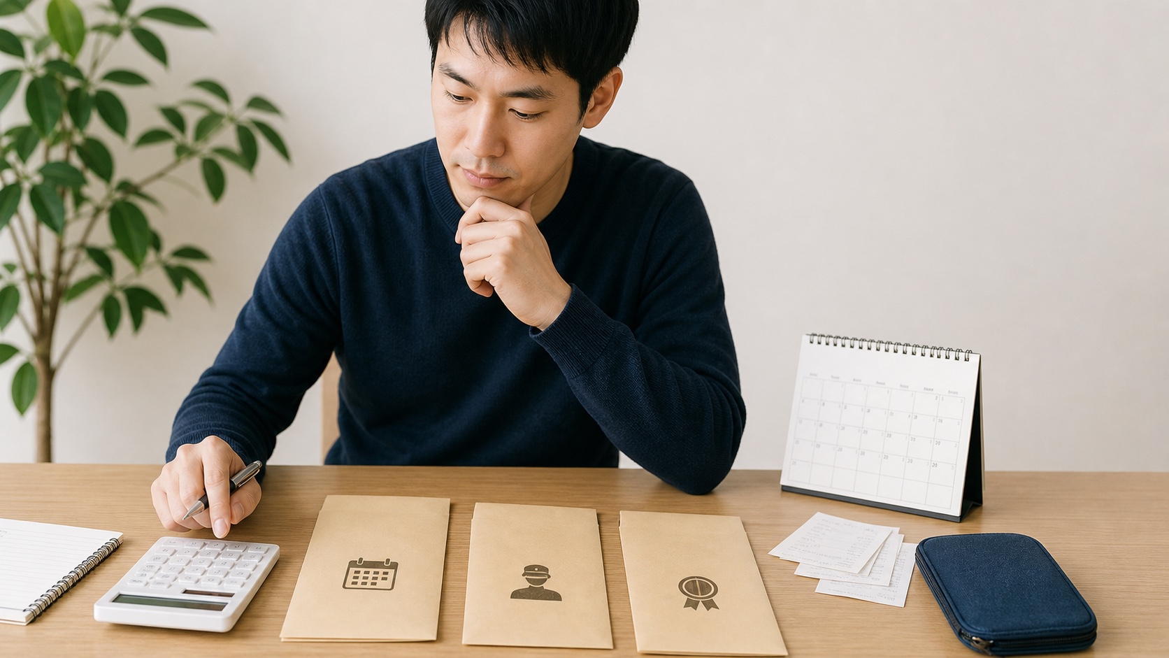 月額・訓練日額・勤続報奨金を分けて計算する予備自衛官