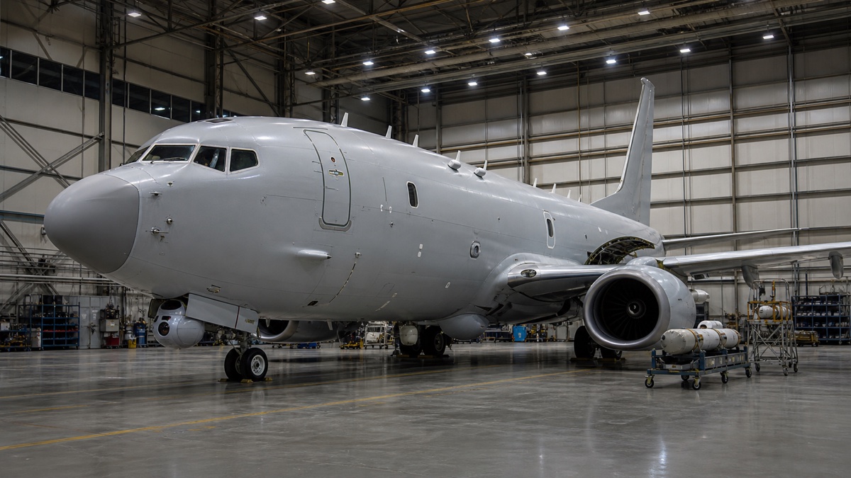 P-8A級哨戒機のセンサーと任務装置整備