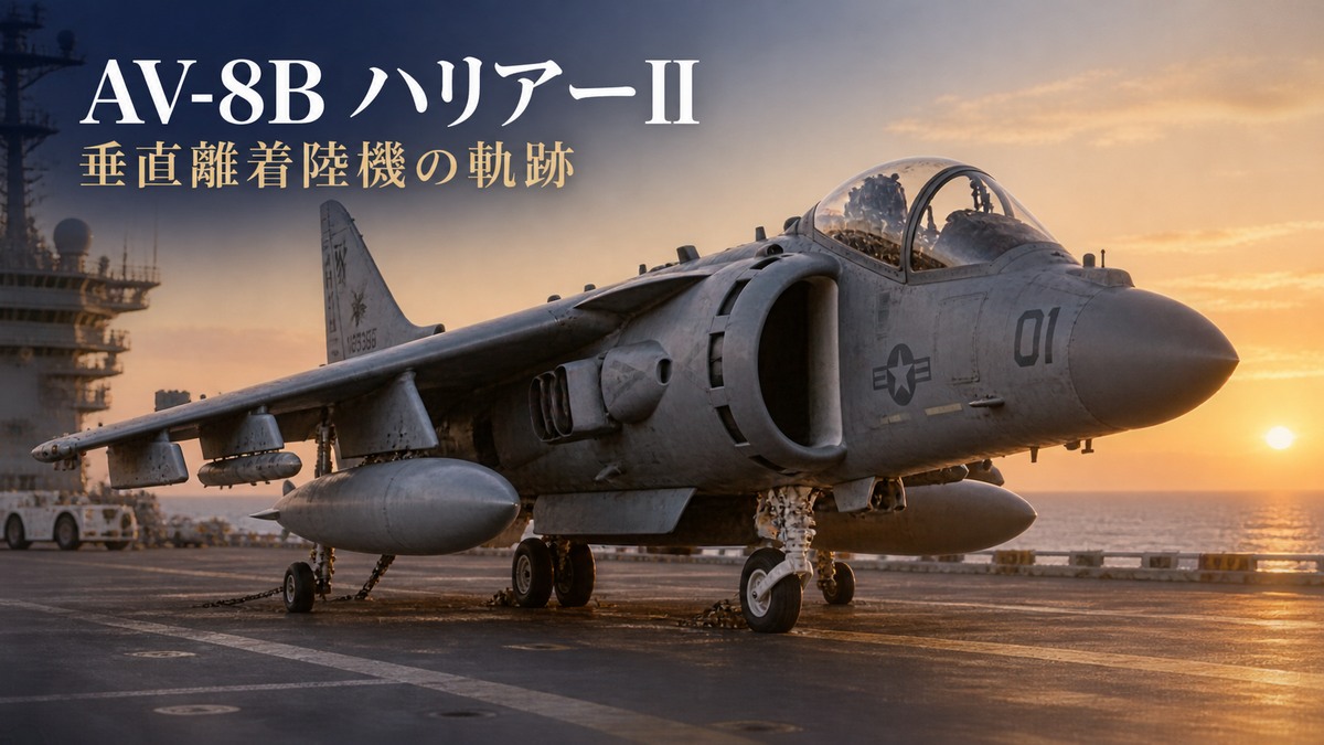 AV-8BハリアーII 記事表紙