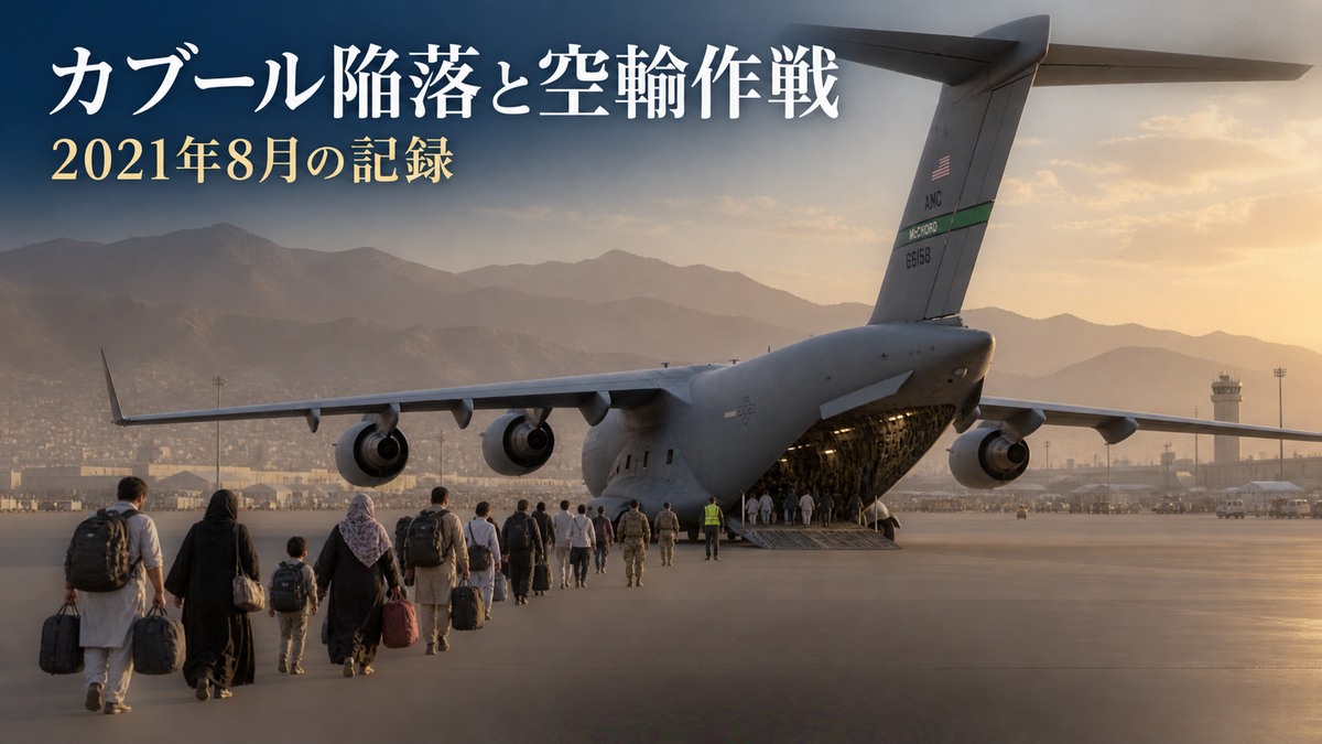 カブール陥落と空輸作戦(2021年) 記事表紙