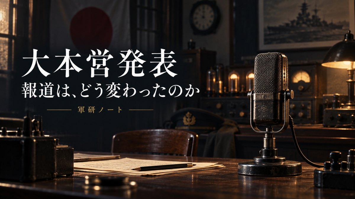 大本営発表|報道はどう変わったのか