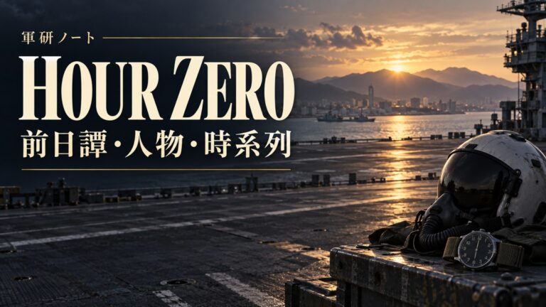エースコンバット8「HOUR ZERO」とは?実写前日譚の登場人物・時系列・本編とのつながりを全4話ぶん整理