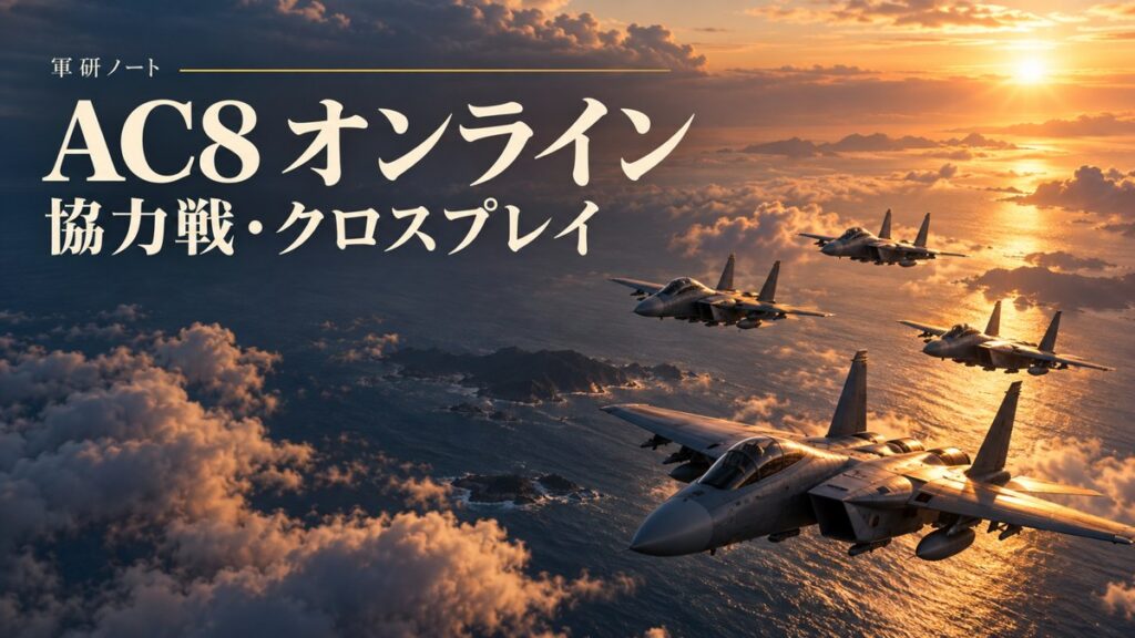 エースコンバット8のオンラインは別ゲー級？クロスプレイ・8人協力戦・PvPvE「エース狩り」の仕組みを全部解説